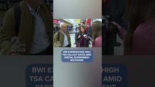 BWI experiencing high TSA callout rate #localnews #maryland #airport