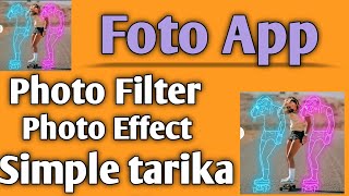 #FotoApp FotoApp Photo Editor , Filter App Use Kaise Kare or Photo Edit Kaise kare screenshot 1