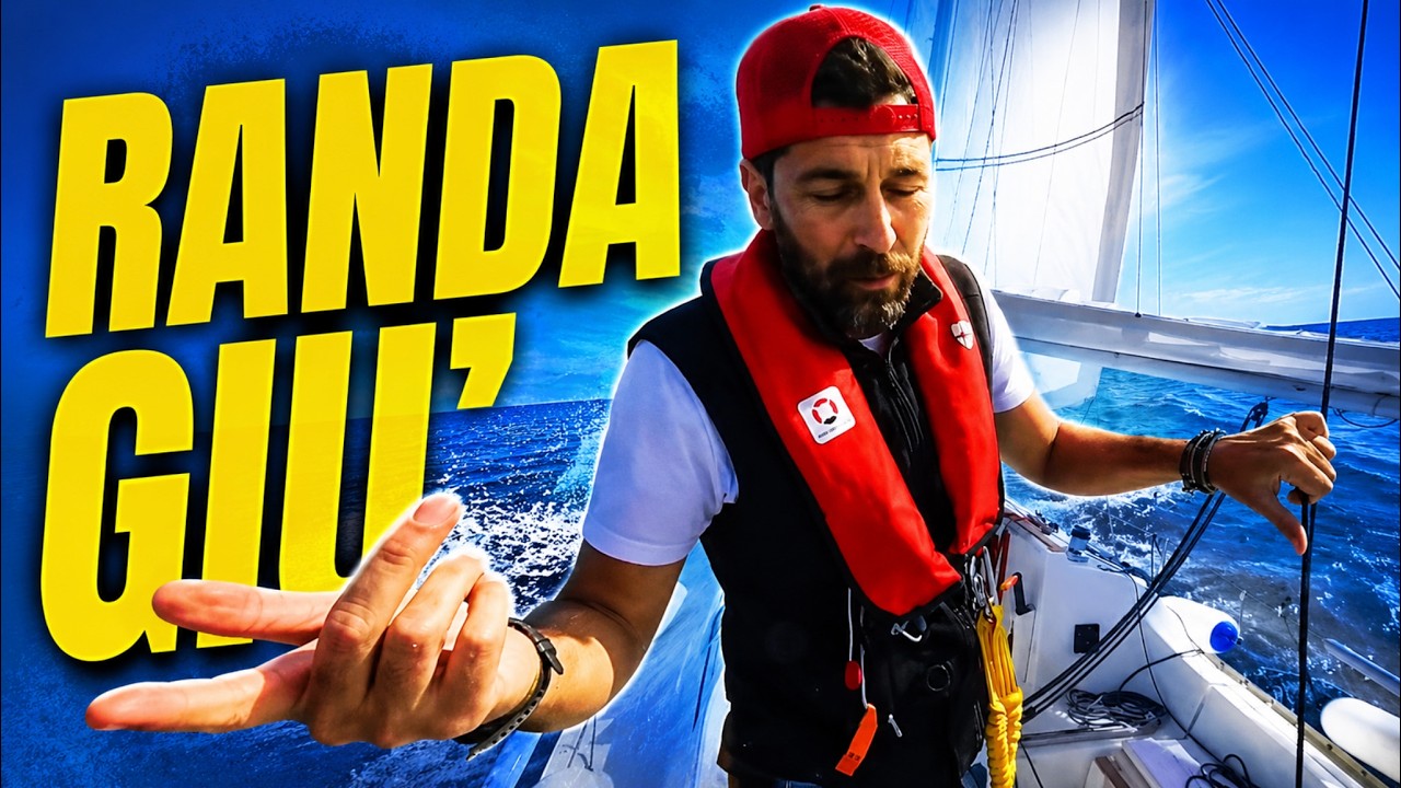 ⁣Ammaino la randa SENZA mettermi controvento ⛵