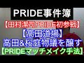 ①PRIDE事件簿【高田&桜庭物議を醸す】【田村潔司PRIDE初参戦】（PRIDEマッチメイク手法） 20200426