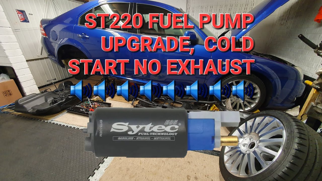 ST220 FUEL PUMP UPGRADE - YouTube