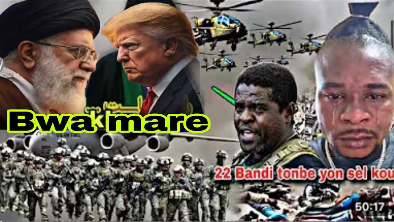 28 fév Lanmo 100 Jou Tonbe AnkoChef gang Babekyou Fou.IRAN KRAZE 7 PEYI SA YO TRUMP JWENN.