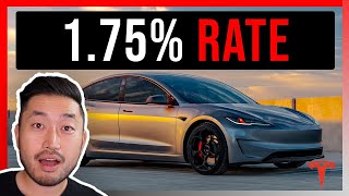 UPDATE: Insane 1.75% Interest Rate for Tesla
