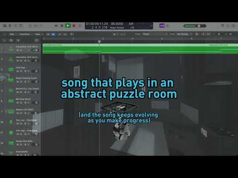 Song That Plays in an Abstract Puzzle Room