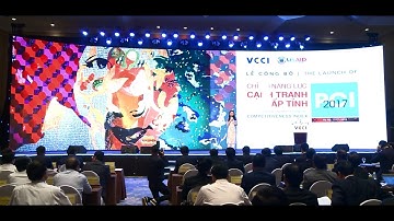 PCI 2017 - Lễ công bố Chỉ số Năng lực cạnh tranh cấp tỉnh năm 2017 - Phần 1