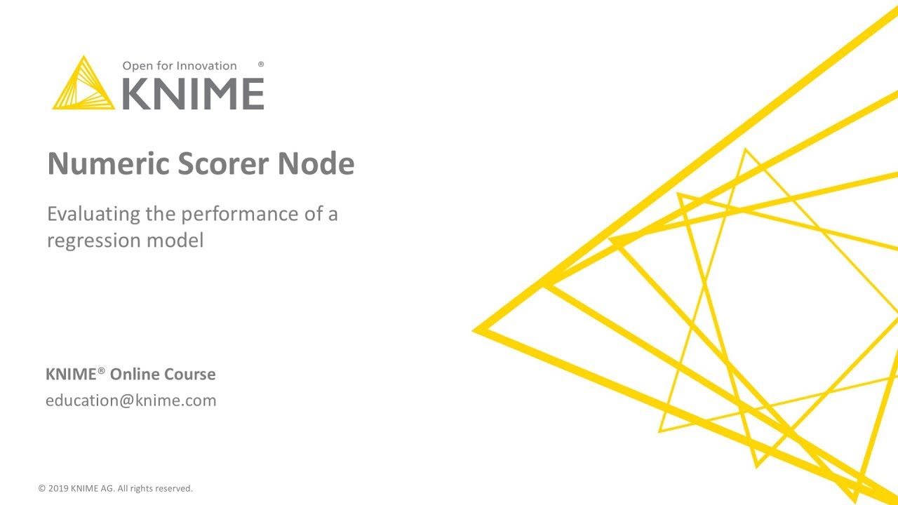 knime machine learning