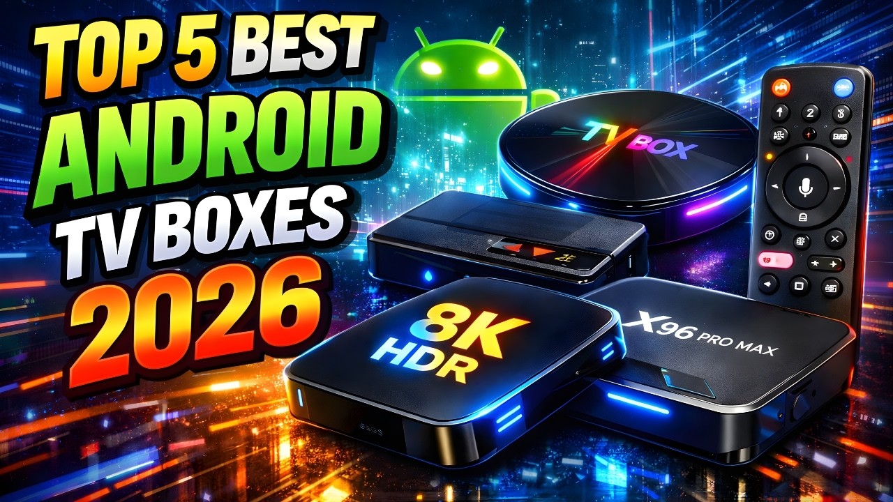 Best Android TV Boxes 2026 | 4K / 8K Streaming & Smart TV Upgrade - YouTube