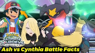 Pokemon Ultimate Journeys Episode 33 | Ash vs Cynthia Full Final Battle |Pokemon Journeys EP32 |Fact