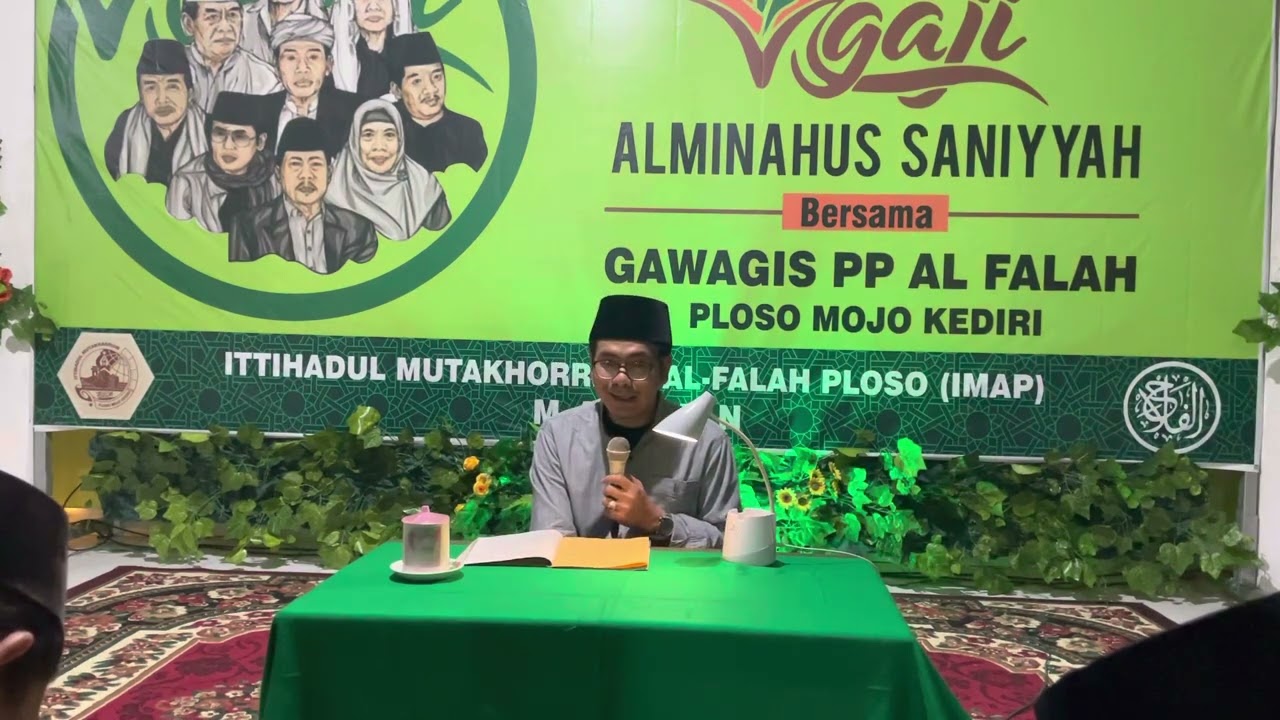 Gus Thoif Al Falah Ploso Kediri Pengajian Al Minahus Saniyah Bagian 1 di Hal 2-3 (IMAP Madiun)