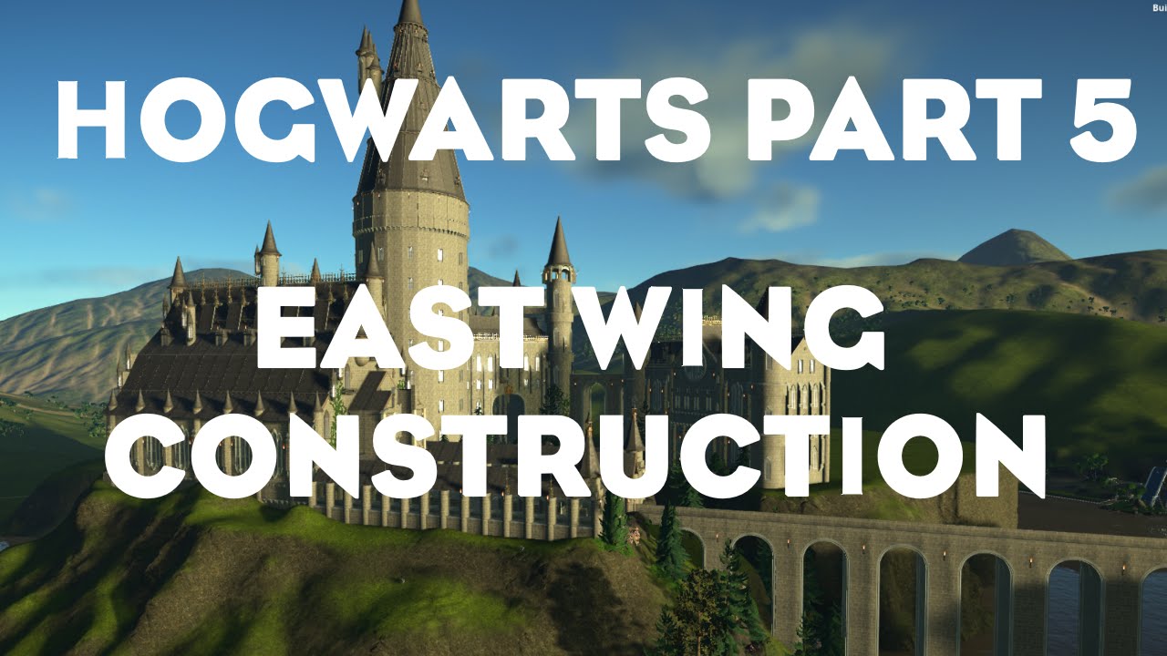 Coaster Hogwarts Part 5 East Wing Construction YouTube