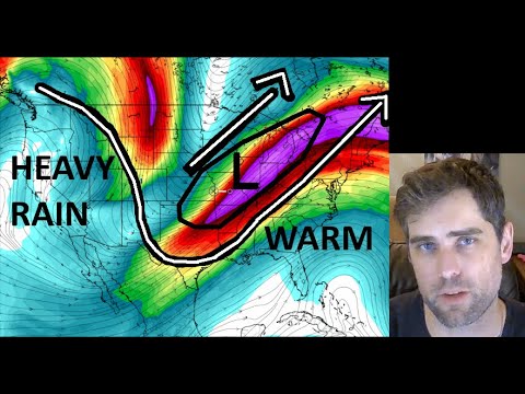 Heavy Rain and Mountain Snow in the West - YouTube