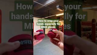 How to warp your hands, especially for MMA gloves