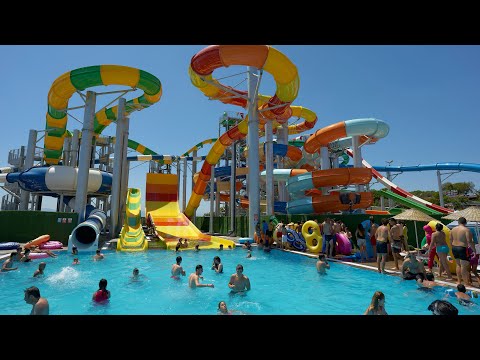 😎 Marina Aquapark Waterland in İstanbul, Turkey 🇹🇷