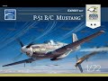 Taking a look at New ARMA hobby 1/72  scale aircraft ( P51 B/C Mustang)