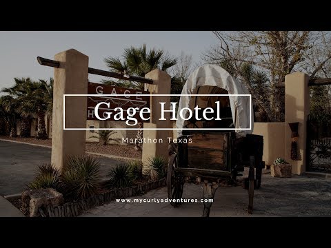 Gage Hotel in Marathon Texas