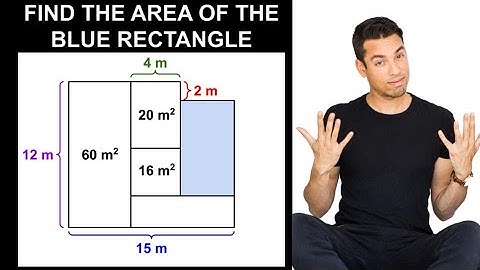 Find the area of the blue rectangle!