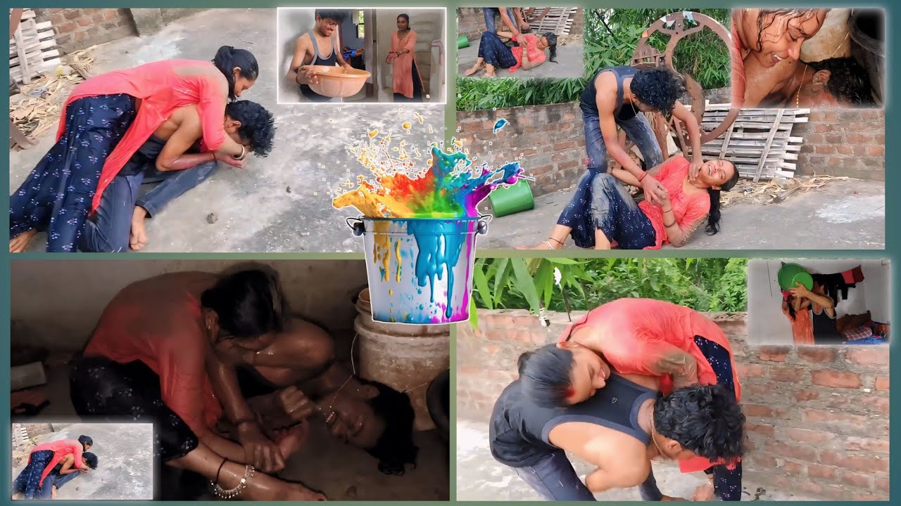 Chote Devar Apni Bhabhi Ke Sath Holi Aise Khela 😂 ||| Happy Holi 😍