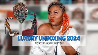 LUXURY HAUL 2024 | Valentines Day Gift Ideas | Luxury Shoe Haul | Dolce & Gabbana, Alaia, Versace...