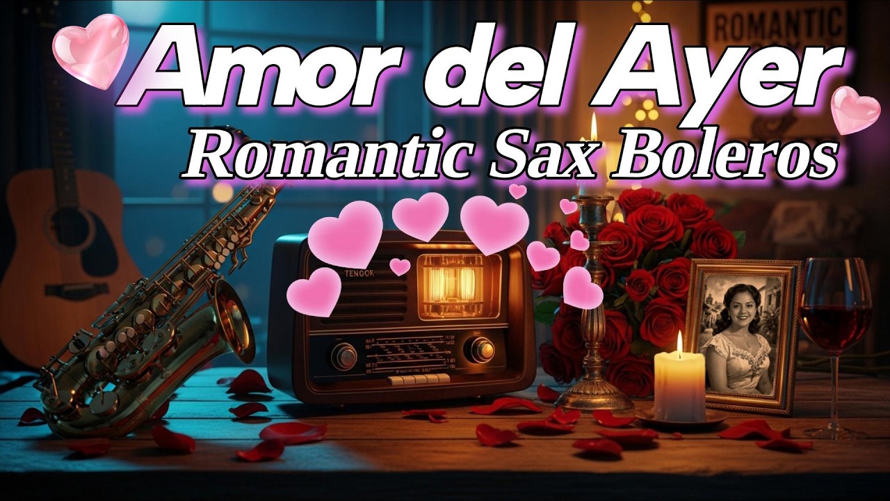 Boleros Suaves Saxofón 🎷 Instrumental para Revivir la Juventud y Relajarse