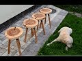Live edge stools Live edge stools