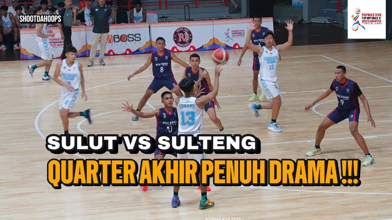 COMEBACK DRAMATIS DI MENIT AKHIR : SULUT VS SULTENG POPNAS XVII 2025