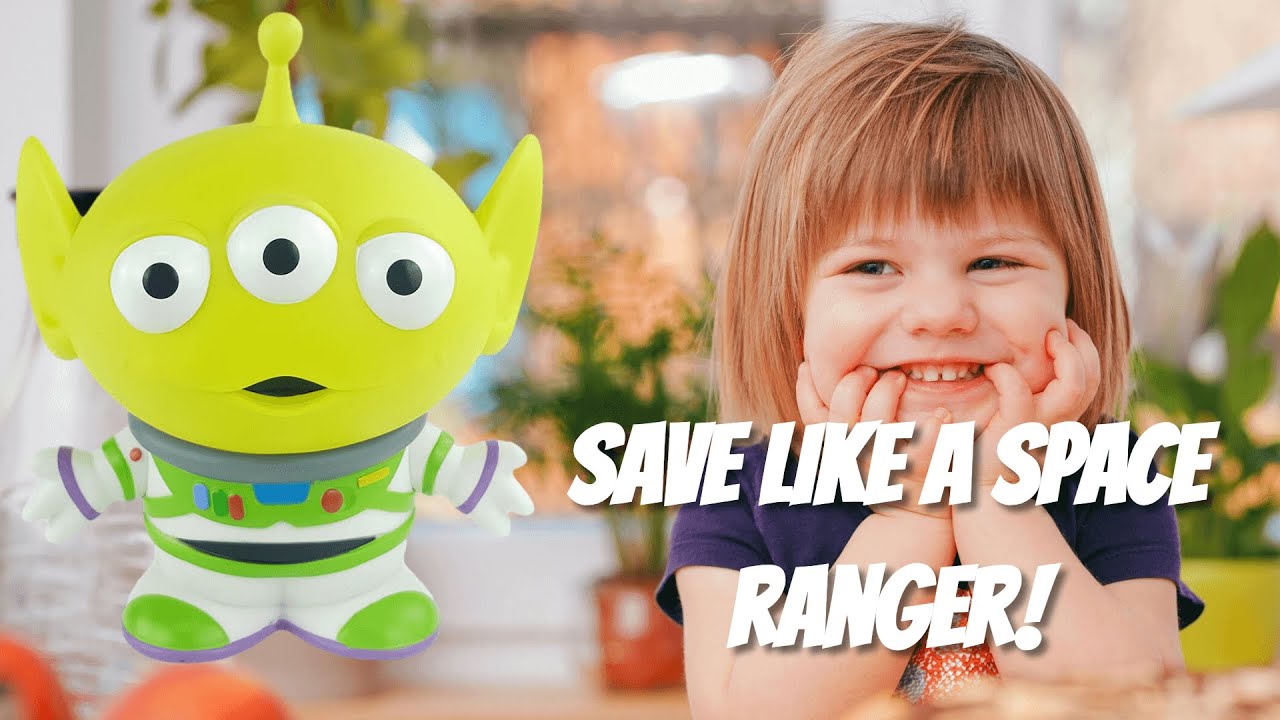 Toy Story Alien as Buzz PVC Bank - YouTube