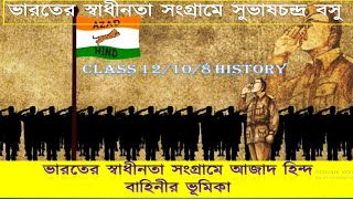 Netaji Subhash Chandra Bose Freedom Fighter/contribution to India’s  Freedom struggle/Azad Hind fauj