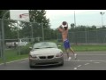 Top 5 Dunks by Dunkfather 5'9": Dunk over a car, double up,widmill over........