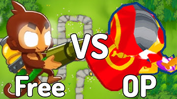 Free Glue Gunner VS. OP Monke
