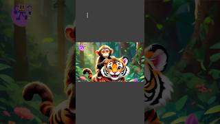 The Lion And Cunning Monkey Cartoon Story Sher Or Bandar Learning Lesson For Kids Kidscornertv2