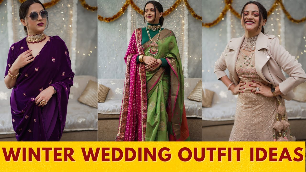 WINTER WEDDING OUTFIT IDEAS  WHAT TO WEAR FOR WINTER WEDDINGS