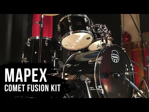 Акустична барабанна установка Mapex Comet Stage Infra Red, видео 1
