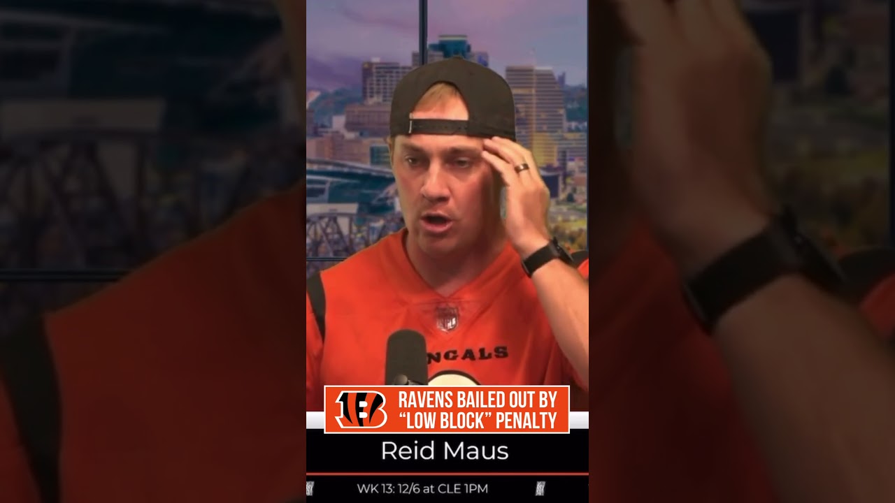 The Ravens get BAILED OUT by a low block call on Boye Mafe after a third down stop.