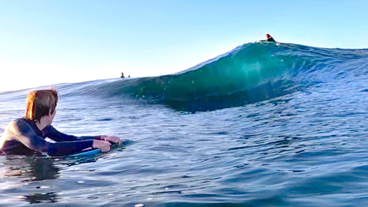 Sketchy novelty waves in Hawaii and Southern California! - YouTube