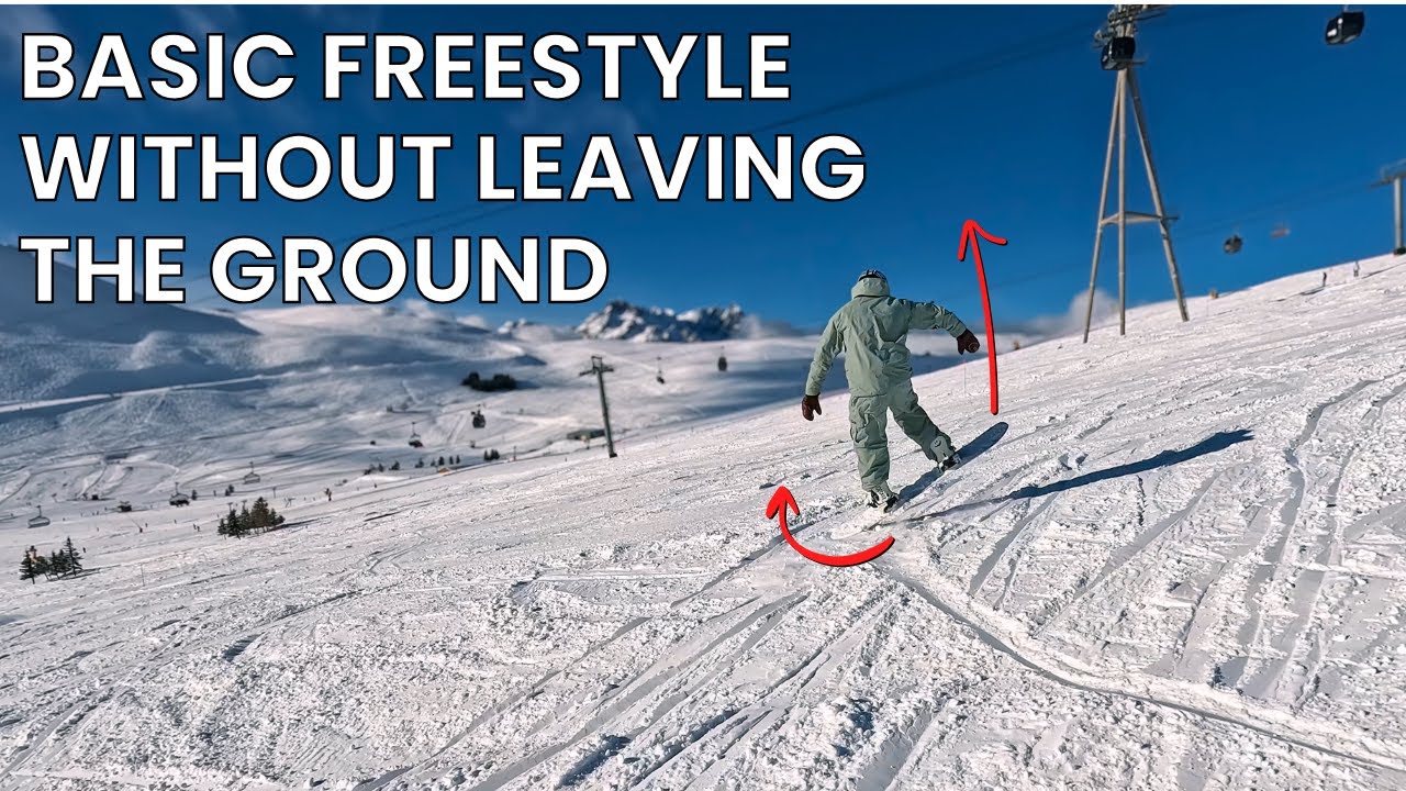 No Jumps Required! Beginner Snowboard Flatground Freestyle Tutorial