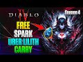 Season 4 Free Uber Lilith Carry | Diablo 4