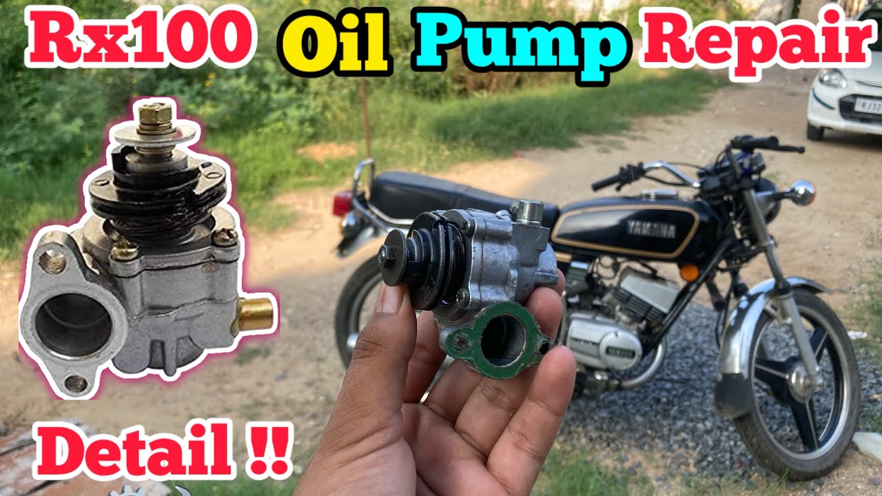 Rx100 oil punp repair in detail |yamaha rx100| 2t oil pump|rx100 | ankit yaduvanshi