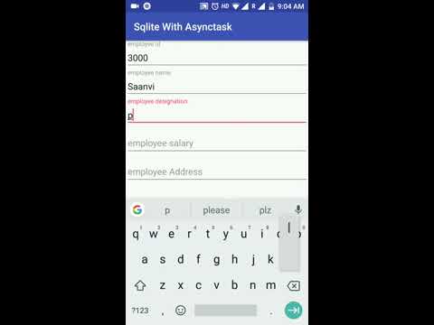 Android: Sqlite Db with Content Provider
