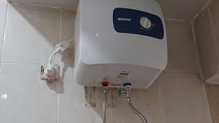 Installasi water heater listrik krishbow 30 liter@Adjieinstaller