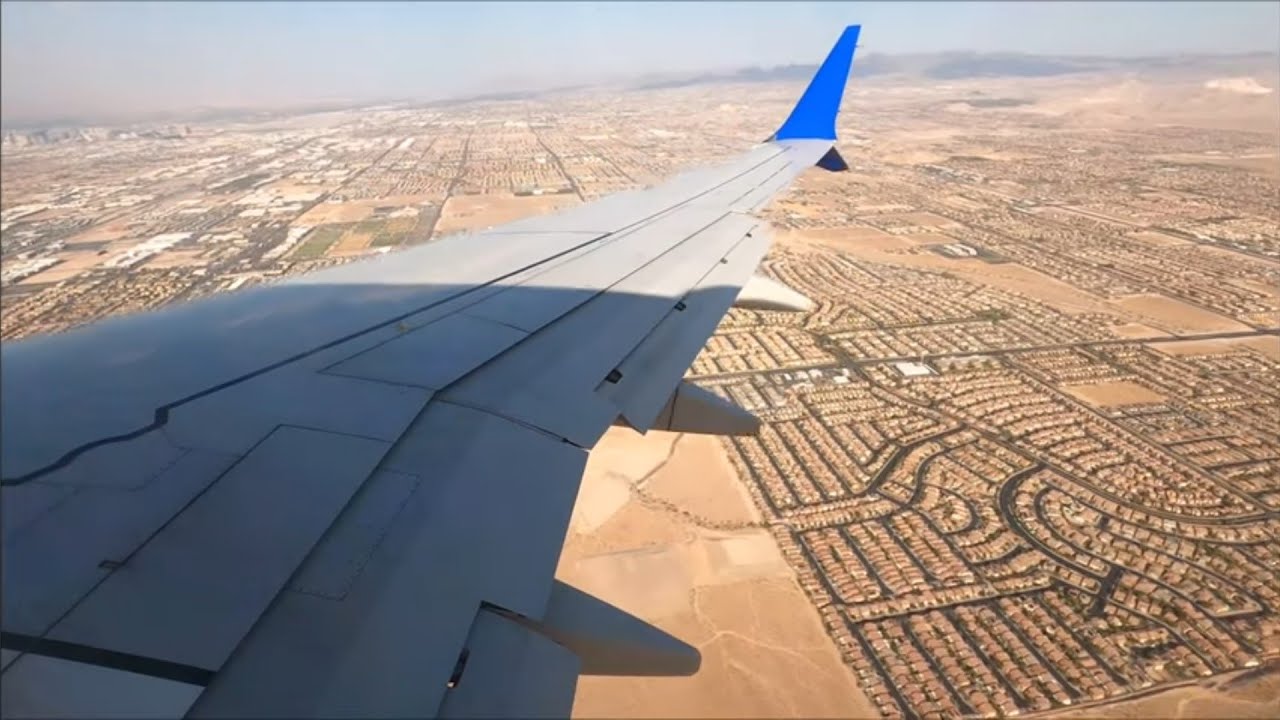 {4K} [FULL FLIGHT] San Francisco (SFO) - Las Vegas (LAS) — United — Boeing 737 MAX 8 — N27269