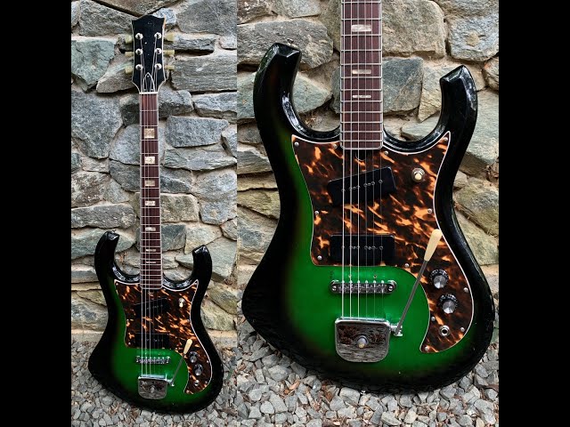 1960s Kawai Kimberly Rat Rod Mash-up Electric Guitar - YouTube