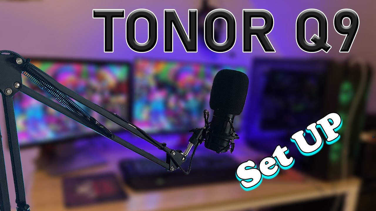 Tonor Q9 : Test et Réglage de mon nouveau Micro !!!