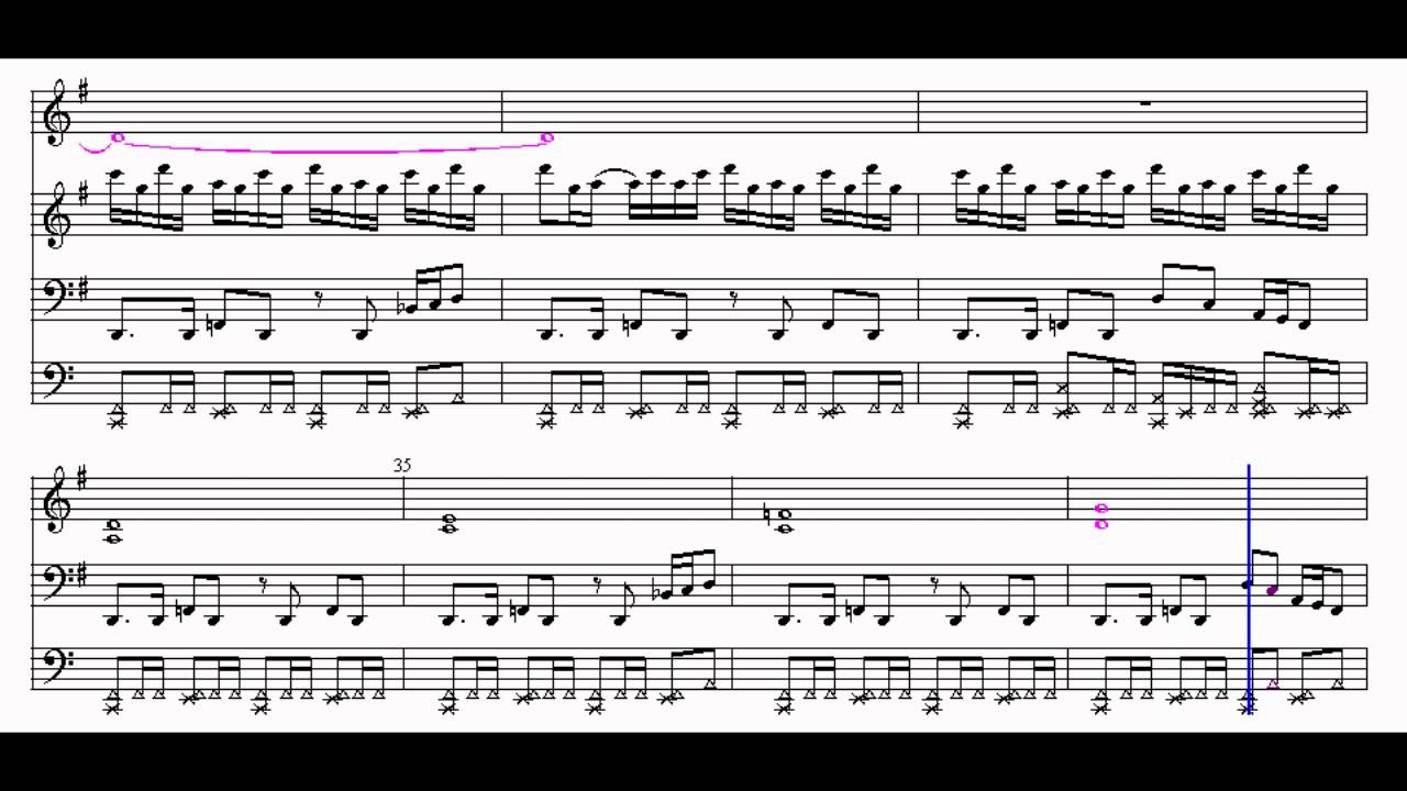 Musical Note Trigger Chrono Trigger: Battle Sheet Music - YouTube