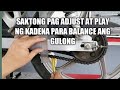 SAKTONG PAG ADJUST NG KADENA | SAKTONG FREE PLAY NITO @rhemzfixmotovlog586
