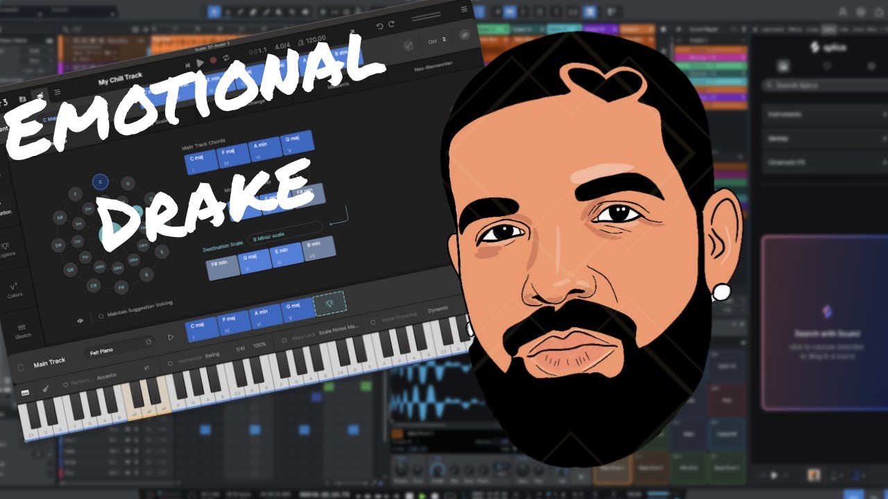 MAKING AN EMOTIONAL DRAKE BEAT WITH SCALER 3 IN STUDIO ONE 7  (Silent Cookup)