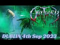 Obituary  live in dublin 4th sep 23