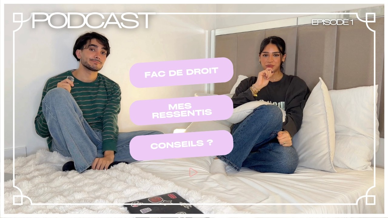 PODCAST : Études supérieures et notre vrai ressenti sur la fac de droit