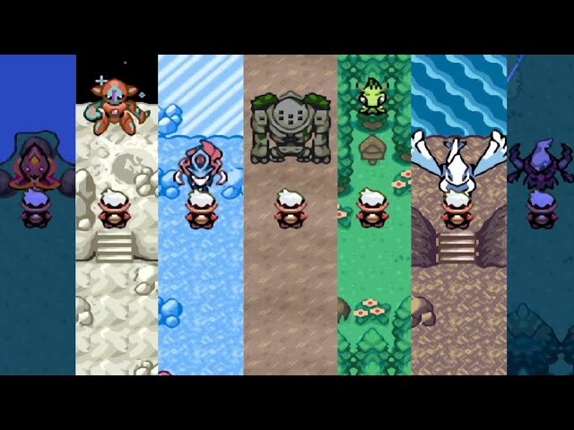 Pokemon Emerald - All Legendary Pokemon Locations 