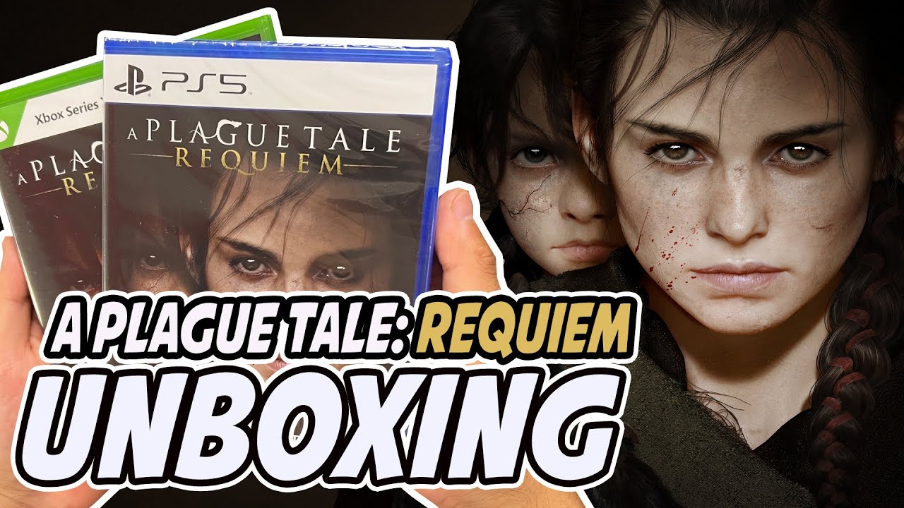 A Plague Tale Requiem PS5 Unboxing 