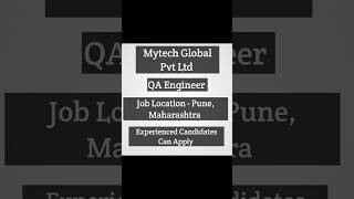 QA Engineer #getemployed#youtubeshorts #qaengineer #qajobs#freshersjobs #jobs#urgenthiring